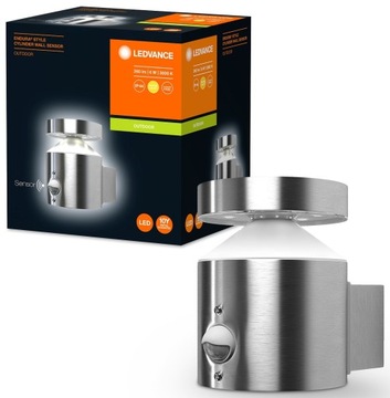 Kinkiet elewacyjny LED Cylinder 6W 360lm SENSOR