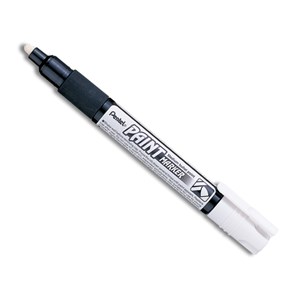 MARKER mazak renowacji odnawiania NAPISÓW BIAŁY PE
