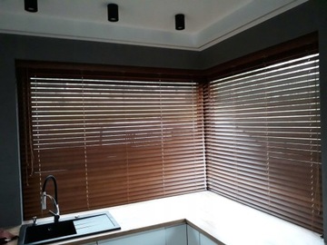 ŻALUZJE BRZOZA DREWNIANE 50mm 270x50