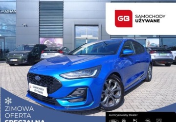 Ford Focus IV Hatchback Facelifting 1.0 EcoBoost 125KM 2024 Ford Focus 1.0 Ecoboost Hybrid 125KM ST-Line X Salon PL VAT 23 Gwarancja