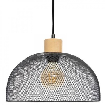 METALOWA INDUSTRIALNA LAMPA SAM BLACK