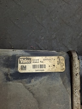 CHLADIČ VODY VENTILÁTOR VECTRA C 1.6 24410990