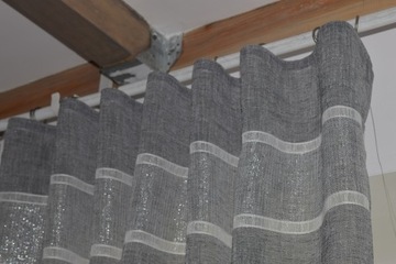 ЛЕНТА Мятая 10см прозрачная, система WAVE