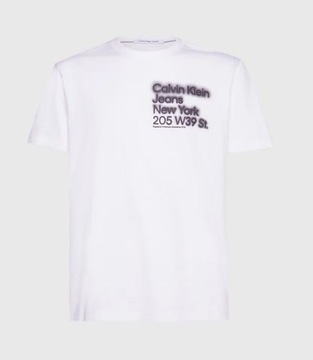 Calvin Klein Jeans t-shirt Blurred Address Logo bi