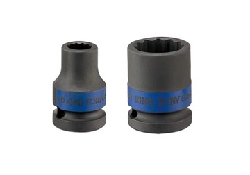 NASADKA KRÓTKA UDAROWA 1/2'' 28mm dł. 44mm 12-kątna King Tony