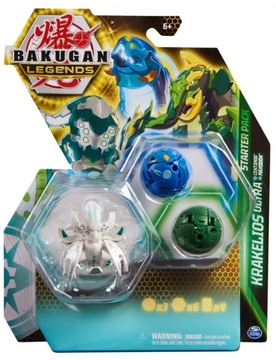 BAKUGAN LEGENDS ZESTAW STARTOWY KRAKELIOS ULTRA