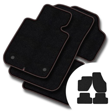 Prémiové velurové koberce pro Volvo V40 II 2012-2019