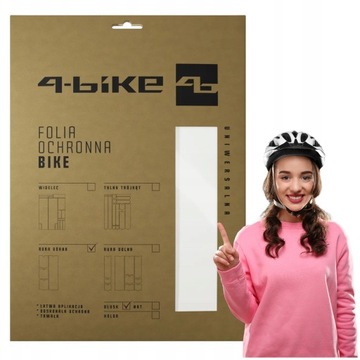 FOLIA NA ROWER OCHRONNA NAKLEJKI OCHRONNE POŁYSK BACKBONE BASIC BIKE