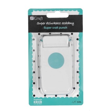 SUPER DZIURKACZ OZDOBNY 2,5 CM JCDZ-903-001 DP CRA