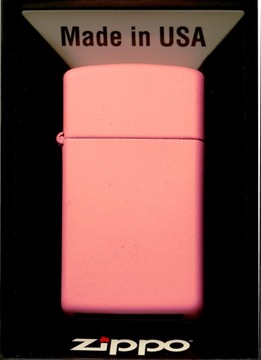 Zapalniczka ZIPPO PINK MATTE SLIM