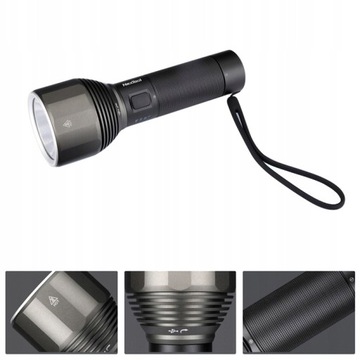 МОЩНЫЙ СВЕТОДИОДНЫЙ ТАКТИЧЕСКИЙ ФОНАРЬ USB XIAOMI NexTool