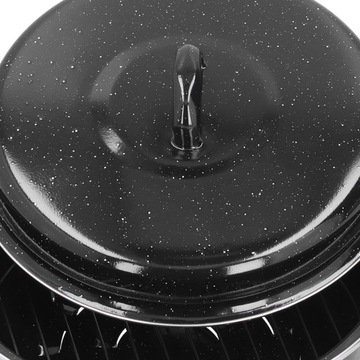 Овальная жаровня Эмалированная овальная жаровня Идеальное центральное отопление