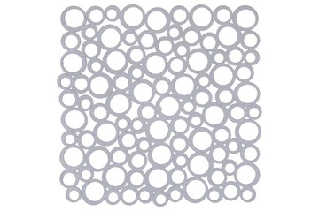 Решетка для МОЙКИ, защитный коврик, резиновый кухонный коврик, серая вставка, 28 см