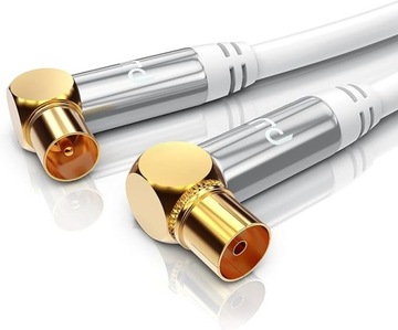 Антенный кабель 1,5 м белый PRIMEWIRE