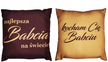Poduszki dla Babci Dziadka 36x36cm różne Dzień Babcia Prezent Upominek