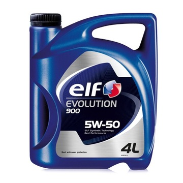 OLEJ ELF 5W50 4L EVOLUTION 900 / SG/CD 5W50 EVO 4L