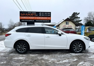Mazda 6 III Sport Kombi Facelifting 2018 2.0 Skyactiv-G 145KM 2019 Mazda 6 Automat / Navi / Biała Perła / Salon Pl, zdjęcie 19