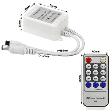 ИК-ДИММЕР 12 В 72 Вт МОНО