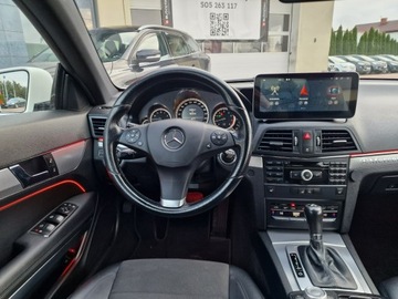 Mercedes Klasa E W212 Coupe 200 CGI BlueEFFICIENCY 184KM 2010 Mercedes E 200 Coupe Avantgarde Automat Kamera Nav, zdjęcie 18