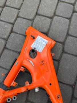 рама рама кросс мотоцикл инжекторный мотокросс KTM sxf 350 r 11-12