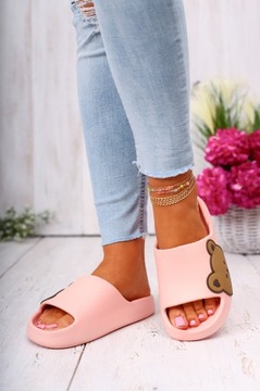 KLAPKI DAMSKIE KAPCIE LEKKIE MIĘKKIE KOLOROWE