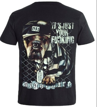 T-SHIRT KOSZULKA BULLDOG L