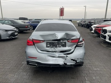 Mercedes Klasa C W206 Limuzyna 1.5 200 204KM 2023 Mercedes C 200 AMG Line Automat Skóra Kamery360, zdjęcie 2