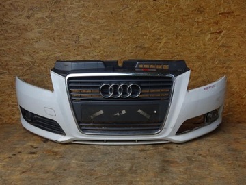 AUDI A3 8P LIFT 08-12 ZDERZAK PRZÓD PRZEDNI KOMPLETNY LY9C