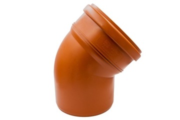 KOLANO KANALIZACYJNE ZEWNĘTRZNE Kolanko PP 200/45