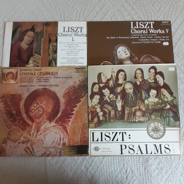 Winyl Liszt Zestaw 4 płyt