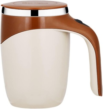Automatyczny magnetyczny kubek do mieszania kawy, 380 ml elektryczny kubek