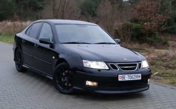Saab 9-3 II SportSedan 2.0 Turbo 210KM 2005 Saab 9-3 2.0Turbo 210Ps Automat Navi Klimatronik RARYTAS 1 Wlasciciel BEZ, zdjęcie 3
