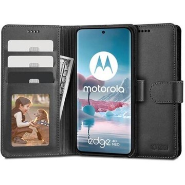 Etui Tech-Protect Wallet do Motorola Edge 40 Neo, portfelowe, cover