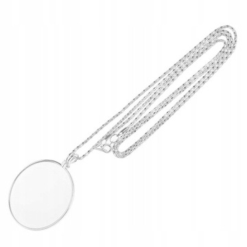 Монокль с увеличительным стеклом 2x6X на цепочке