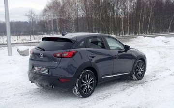 Mazda CX-3 Crossover 1.5 SKY-D 105KM 2015 Mazda CX-3 1.5D 105KM AWD 4x4 LED Automat Skora Kamera Oryginalne szyby, zdjęcie 6