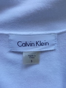 PIĘKNY SWETEREK BOLERKO CALVIN KLEIN