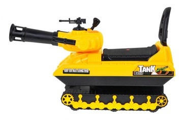 Коляска для катания Танк Стрельба из пушки Вращающаяся башня Вещевой отсек Горшок