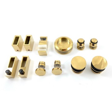 Золотые раздвижные двери Liniger D20 премиум Gold 100