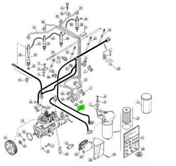 748563 - Manitou - Топливопровод