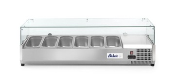 Nadstawa chłodnicza GN 1/3, Arktic, 6x GN 1/3, 230V/180W, 1405x420x(H)456mm