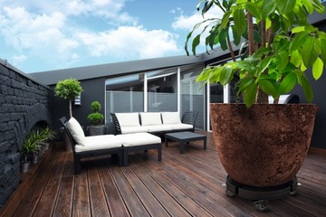 Платформа-основание для цветочных горшков, колеса, 250кг Qvant BK
