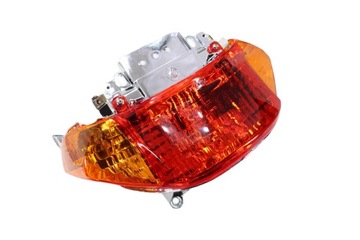LAMPA TYŁ GY6 SKUTER KOŁO 10'' POMARAŃCZOWE KIERUN