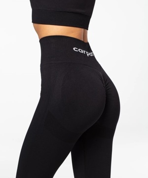 CARPATREE Allure Seamless Black Leginsy - S