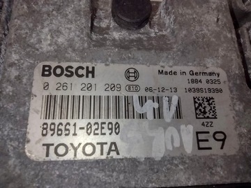 JEDNOTKA MOTORU 89661-02E90 TOYOTA AURIS I 1.4