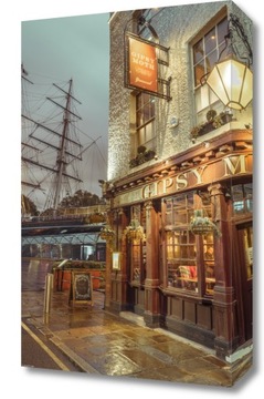 Obraz 30x50cm Cutty Sark i pub Gipsy Moth, Assaf F