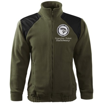 Bluza Wędkarski Polar z Imieniem, CIEPŁY KHAKI NA PREZENT Dla Wędkarza