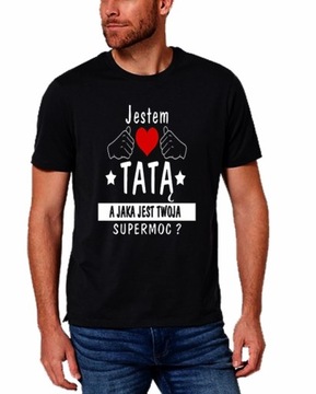 Koszulka Na Dzień OJCA super prezent Tata HIT M