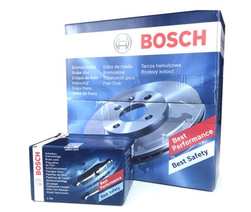 Тормозные диски и колодки BOSCH ЗАДНИЕ VW GOLF 4 IV