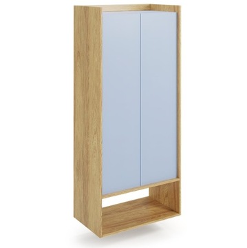 Гардероб Mobius Hickory Blue с системой push-click