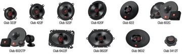JBL CLUB 522F GŁOŚNIKI DO AUTA MOC 45-135W 2DROŻNE